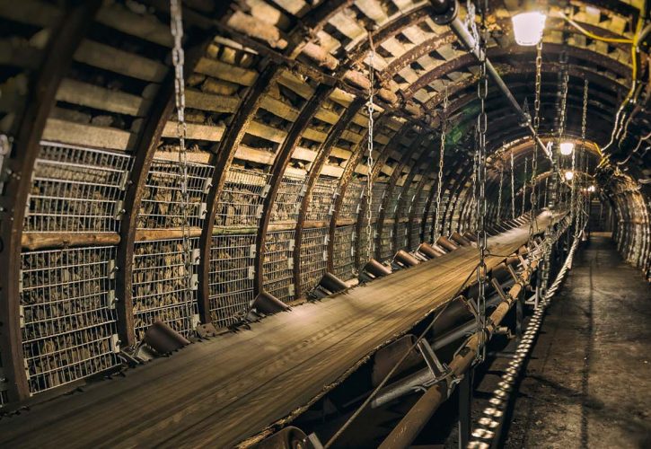 Mining induction underground