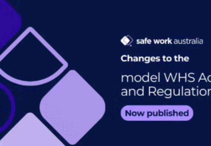 Amendments to the model WHS laws published